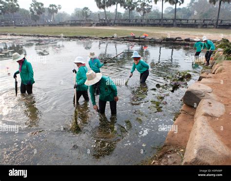 Angkor Archeological Park In Siem Reap Cambodia Stock Photo Alamy