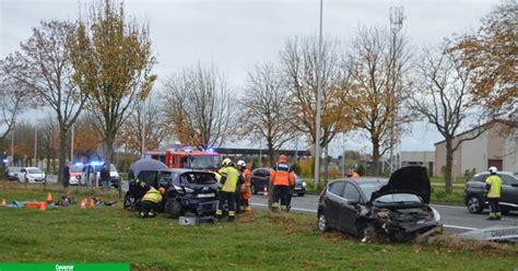 Mouscron Violent Accident Sur La Route Express L Avenir