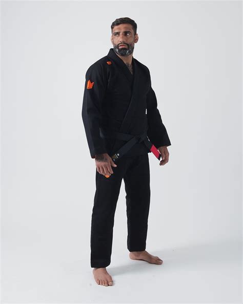 High Quality Pearl Weave Black Bjj Kimono Black Bjj Gis High Quality