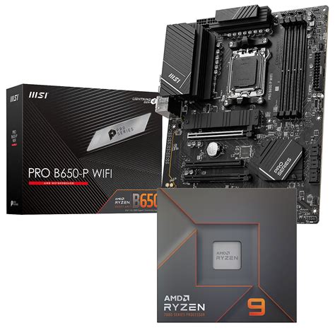 PC Upgrade Bundle AMD Ryzen 9 7900X MSI PRO B650 P WIFI Upgrade