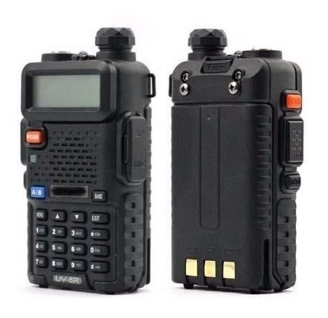 Kit R Dio Ht Comunicador Baofeng Dual Band Hhf Vhf Uv R R