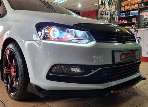 VW VOLKSWAGEN POLO 6R AND 6C 2010 ONWARDS CUSTOM PROJECTOR HEADLIGHT