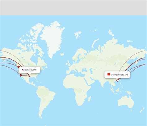 Flights from Dallas to Guangzhou (DFW to CAN) – Airlines & Best Routes ...