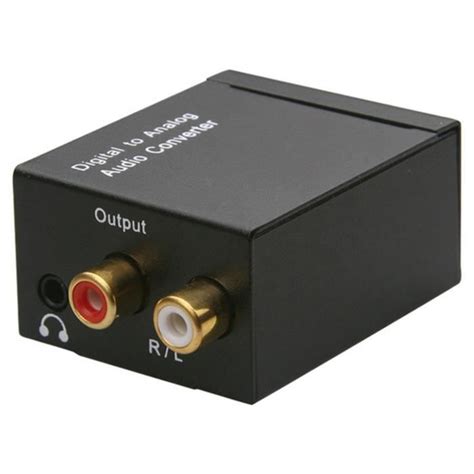 Convertisseur Audio NuméRique Optique Vers Analogique SPDIF Coaxial