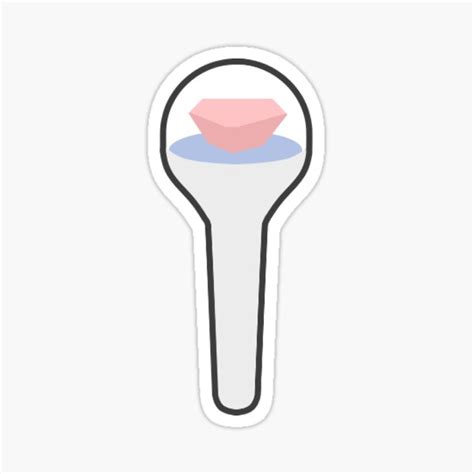 Seventeen Caratbong Kpop Lightstick Carat Bong Sticker For Sale By