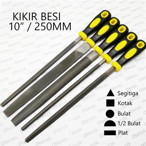 Jual Kikir Besi Plat Bulat Kotak Segitiga Setengah Bulat