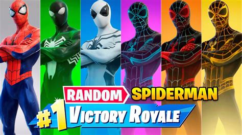 The *RANDOM* SPIDER-MAN BOSS Challenge! (Fortnite)