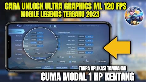 New Metode Cara Unlock Fps Ml Tanpa Aplikasi Tambahan Cara