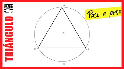 Como Dibujar Un Tri Ngulo Equil Tero Inscrito En Una Circunferencia