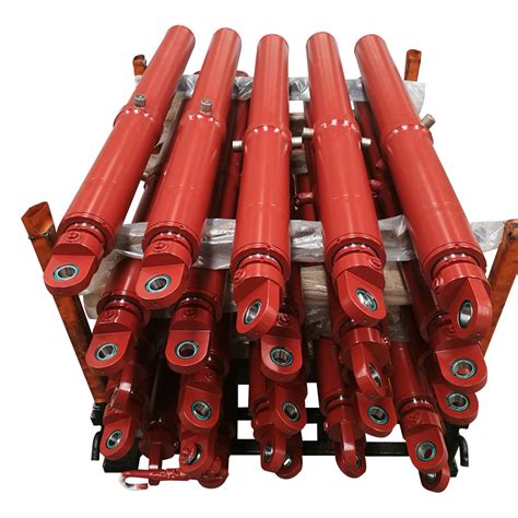 Welded Double Acting Hydraulic Cylinder For Refuse Collection Trucks