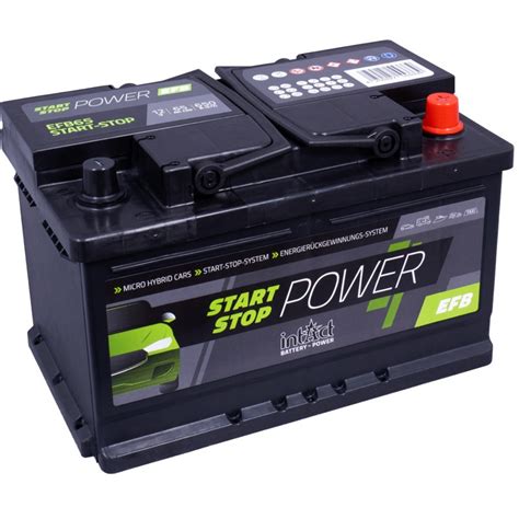 Akumulator IntAct Start Stop Power EFB 12V 65Ah Top Start