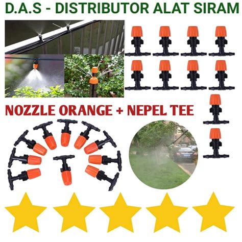 Jual Paket Misting Titik Sprayer Mist Nozzle Alat Siram Hidroponik