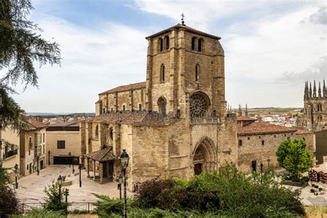 Iglesia De San Esteban Church Of St Stephan In Burgos Spain Stock