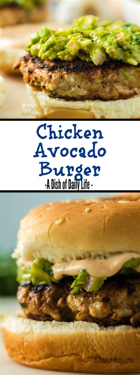 Chicken Burger - A Dish of Daily Life