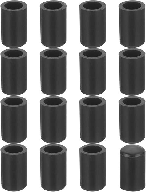 Uxcell 76Pcs Chair Leg Caps 6mm 1 4 Inch Non Marking PVC Chair Leg