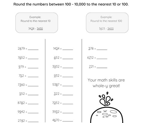 Place Values Worksheet Ordering Numbers Little Sprout Art