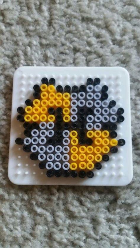 Diy Hufflepuff Badge Meltingperler Beads Hufflepuff Amino