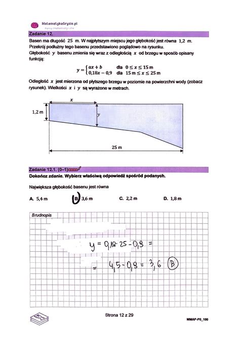 Pr Bna Matura Z Matematyki Wrzesie Arkusz I Odpowiedzi Bryk Pl