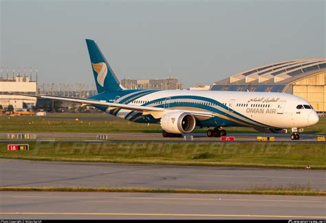 A4O SH Oman Air Boeing 787 9 Dreamliner Photo By Niclas Karich ID