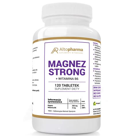 Alto Pharma Magnez Strong Witamina B Tab