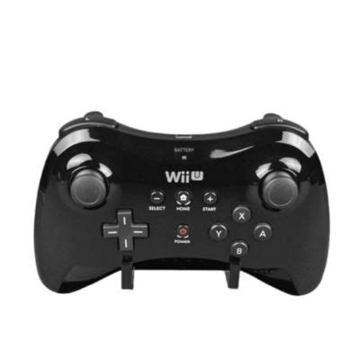 Mando Wii U Pro Negro Reacondicionado Nintendo Falabella