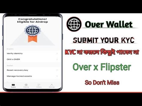 Over Wallet Submit Your Kyc Over Protocol Get Ready For Airdrop