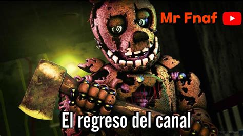 Primera Vez Jugando Fnaf Mr Fnaf Youtube