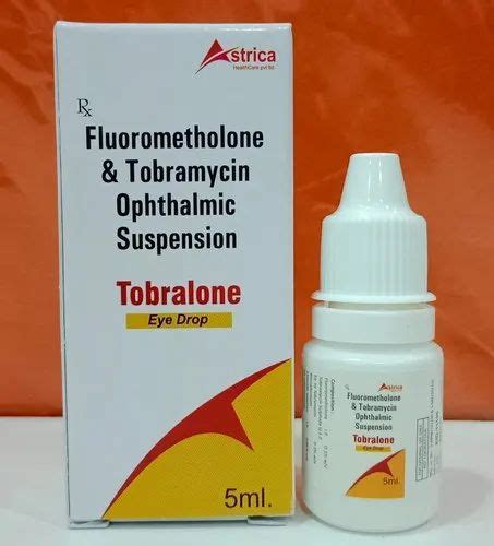 Tobralone Fluorometholone Tobramycin Opthlamic Suspension At Rs 50