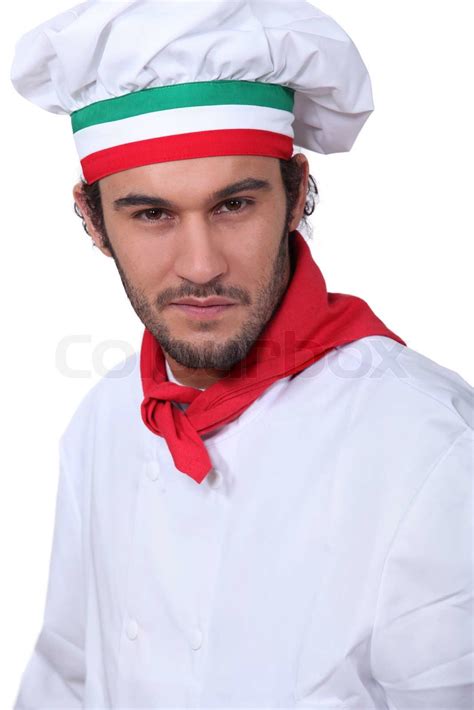 Italian Chef Stock Image Colourbox