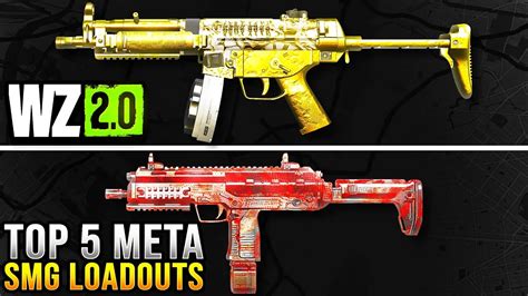 Warzone Top 5 Meta Smg Loadouts In Season 5 Warzone Best Loadouts