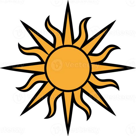 Sun Color Icon 12227758 PNG