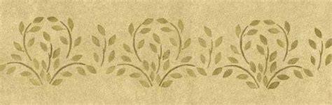 Laurel Leaves Border Stencil | Michaels