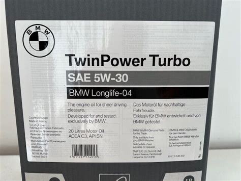 Genuine Bmw Mini Engine Oil Longlife Sae W L A D Ebay