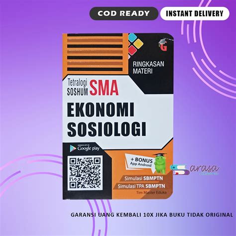 Jual Buku Pelajaran Rumus Sma Buku Soshum Sma Tetralogi Ekonomi