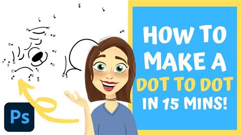 How To Make A Dot To Dot Adobe Photoshop Youtube