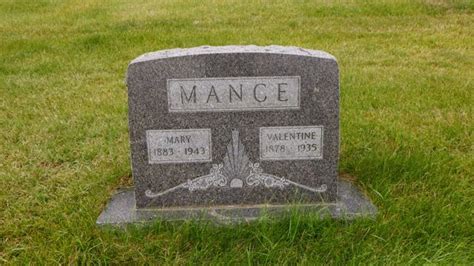 Mary Mance Find A Grave Memorial