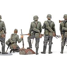 Tamiya German Infantry Set Mid Wwii Plastic Model Kit