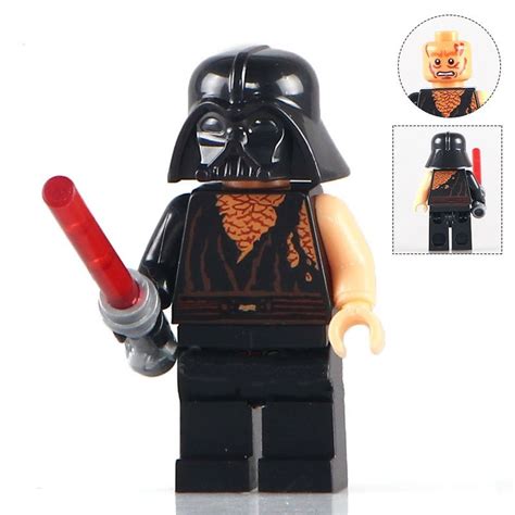 Darth Vader Battle Damaged Minifigures Lego Compatible Star Wars Minifigure