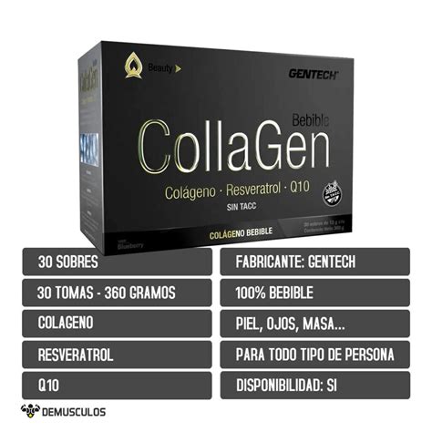 Collagen Grs De Gentech Demusculos