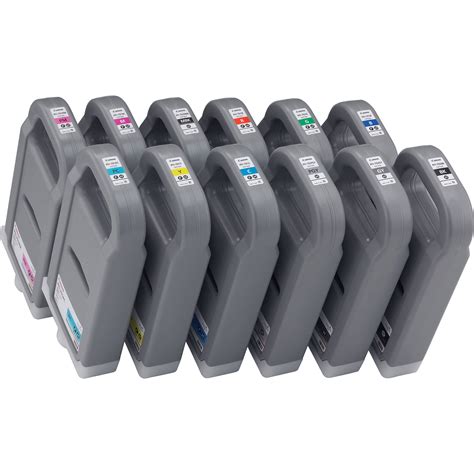 Canon PFI 701 PFI 702 12 Color Ink Set 700 Ml 2915B002AA B H