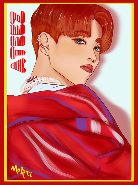 Ateez Fanart By Momorti On Deviantart