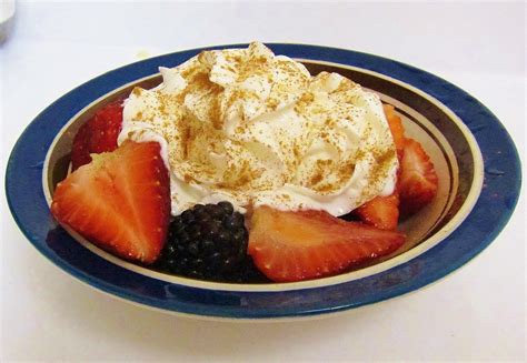 Berries With Whipped Cream Eat Cake And Lose Weight