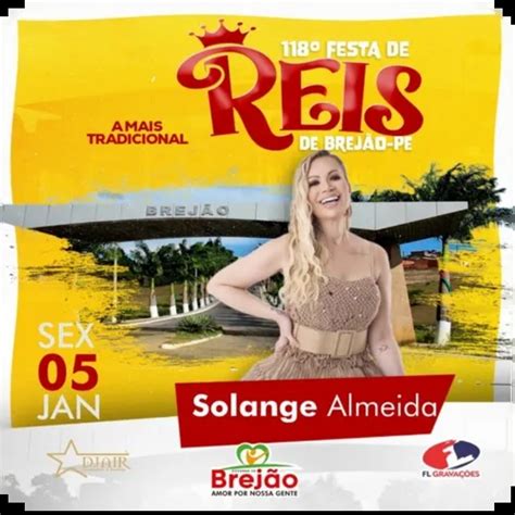 Solange Almeida Ao Vivo Em Brej O Pe Festa De Reis Forr