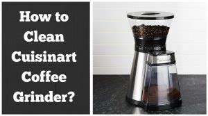 How To Clean Cuisinart Coffee Grinder Easiest Method Ever Tap Cibo