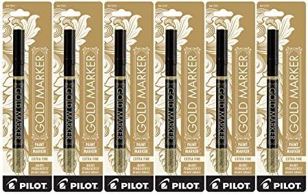 Amazon Pilot Gold Metallic Permanent Paint Marker Extra Fine