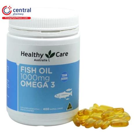 Healthy Care Fish Oil Mg Omega Ng N Ng A B Nh L Tim M Ch