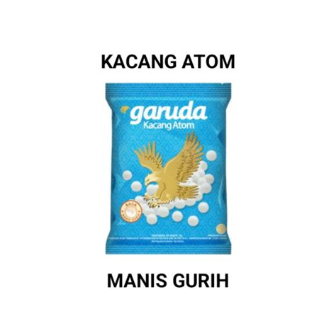 Jual Kacang Atom Garuda Rasa Manis Gurih Pcs Shopee Indonesia