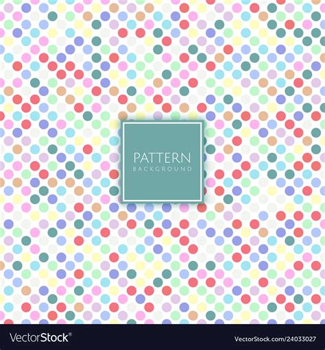 Spotted Pattern Background Royalty Free Vector Image