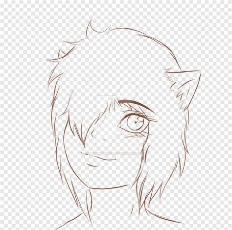 Eye Drawing Line Art Sketch Eye White Face Png PNGEgg