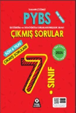 Kolektif Örnek Akademi 7 Sınıf PYBS Son 6 Yılın Çıkmış Soruları